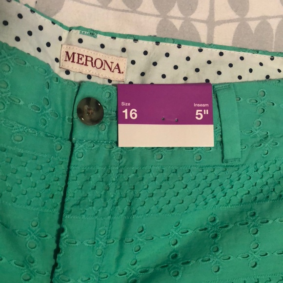 ** 5 for $25** BNWT Merona Eyelet Shorts - Picture 2 of 5